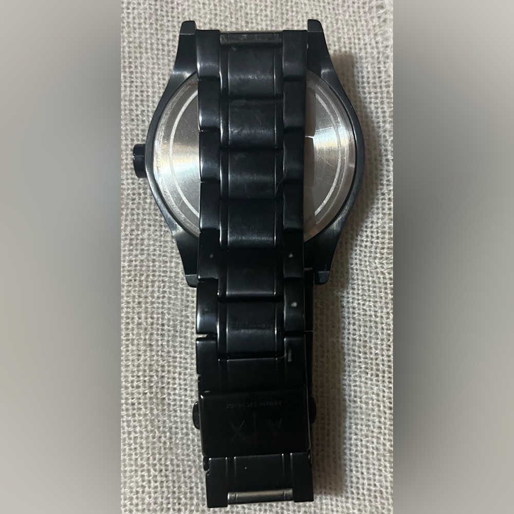 Armani Exchange A/X Black Stainless Steel Case & Bracelet Men’s Watch AX2322 - Picture 4 of 17